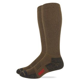 Rocky Mens Lightweight Ultra Dri Tall Boot Socks 2 Pair Pack (as1, alpha, l, regular, regular, Coyote)