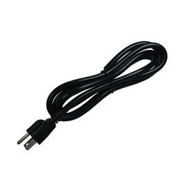 14 AWG Replacement AC Power Cord with Open End -3 Prong 6 Ft Black Heavy Duty Extension Cable Pigtail, 14/3 SJTW, NEMA 5-15P,15A, 1875W 125VAC