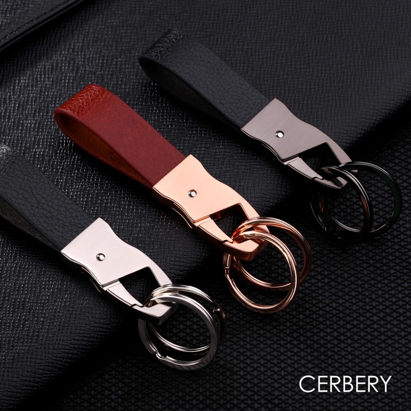 Cerbery - Hardened Steel Key Ring Set - 5 x