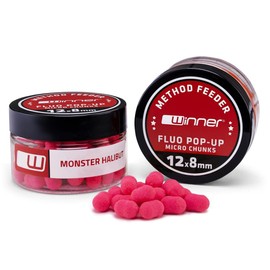 Tandem Baits Method Feeder Fluo Pop-Up Micro Chunks Monster Halibut, Carp Pop Ups Dumbells, Carp Fishing without Effort, Bait for Large Fish Fishing, Carp Accessories for Professionals, Hobby Anglers,