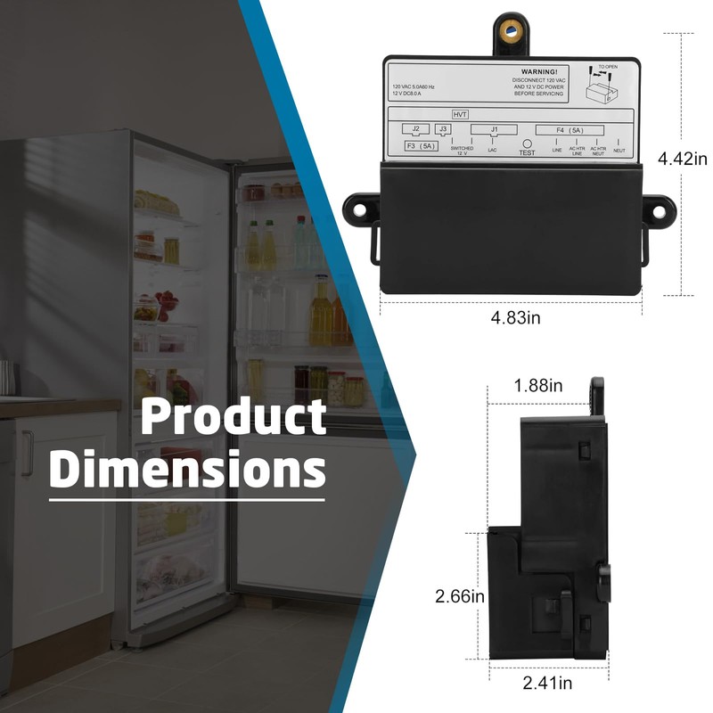 for Dometic Power Module Refrigerator Control Board 385133101 3851331011