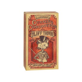 Front Porch Classics | Claredon's Cunning Concoction Vintage Bluffing Trivia Card Game for 2 or More Players, Ages 10 and Up (53514)