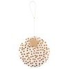 Räder Circle Ornaments Set of 2 Gold Star Modern Minimalist