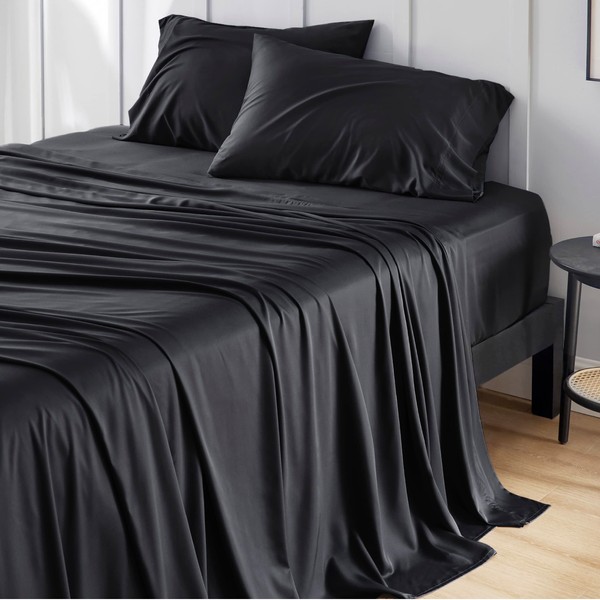 Bedsure Bedsure Queen Sheets, Rayon Derived from Bamboo, Queen Cooling