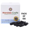 Mandala Crafts Cord Locks Toggle Plastic Spring Stop for Draw