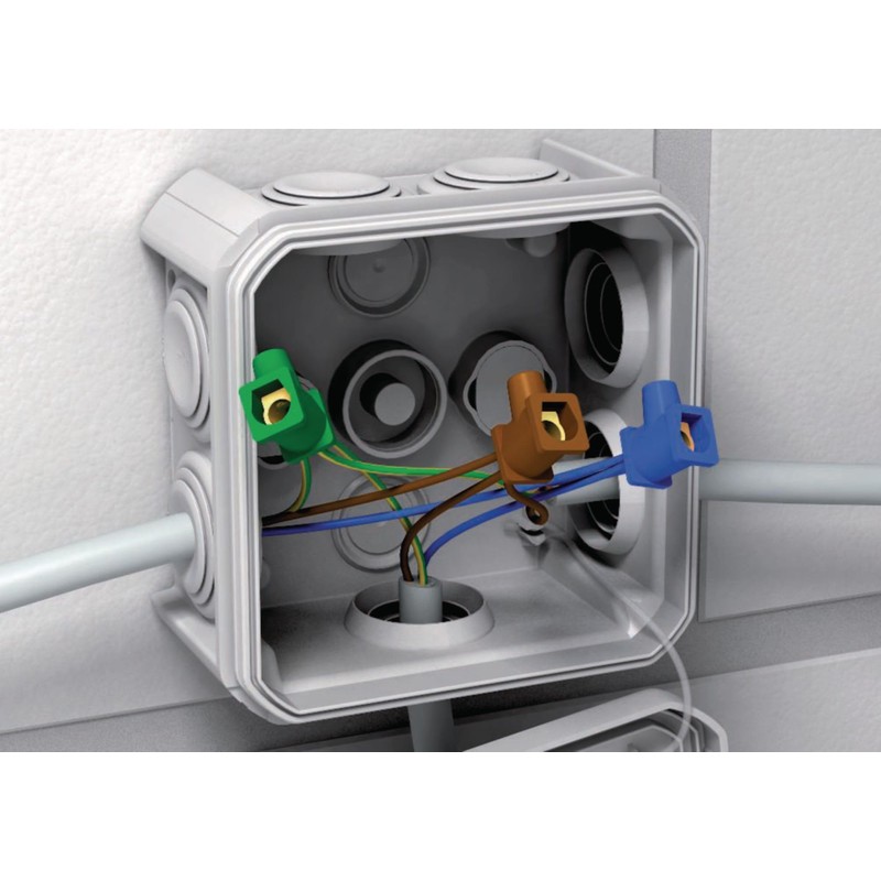 Unitec 40209L Junction Box For Surface Mounting IP65 162 x