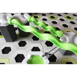 TracksCreations Rail Zigzag Tubo Compatible Gravitrax (Tube Rails (Set of 4)