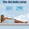 Aodenge 4 lnch Dual Layer Mattress Topper Full Size, 2