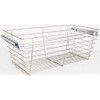 Hardware Resources POB1-162311 11" Tall Pull Out Wire Basket with