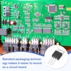 sourcing map 20 Pcs Bidirectional Thyristor BT138-600E TO-220 600V 12A
