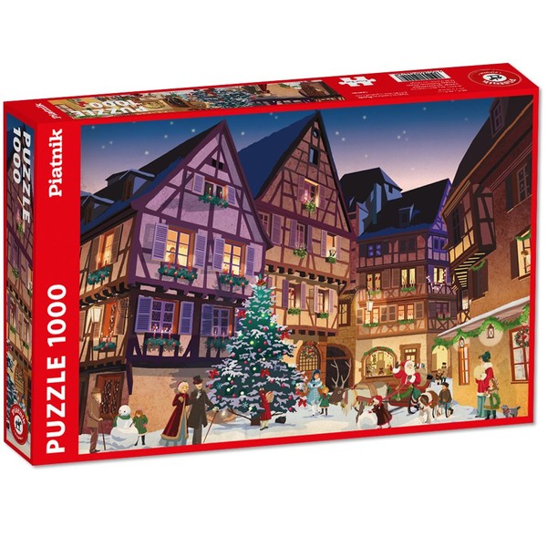 Piatnik "Vintage Christmas Village Puzzle Jigsaw (1000 Piece)