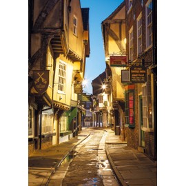 PuzzlEscapes 'The Shambles in York' 1000 Piece | Great British Jigsaws | Small Batch Made | Sustainable Jigsaw Puzzles