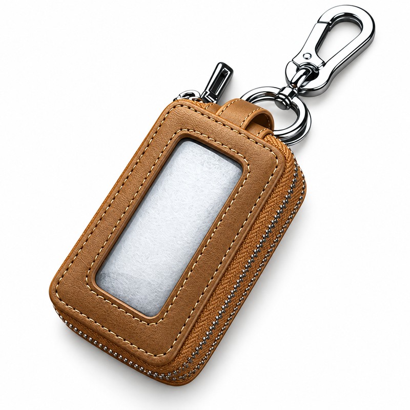 Genuine Leather Key Holder for Car & House Keys –