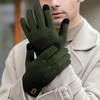 Winter Touchscreen Gloves For Men - Touchscreen Knitted Gloves Thermal