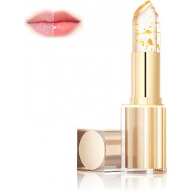 Labial Resistente A Las Transferencias, Con Lámina Dorada Que Cambia De Color. Reactivo Al Ph, De Larga Duración Y A Prueba De Besos. Brillo Labial Hidratante Y Brillante Para Labios