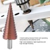 Step Drill Bit Multifunctional High Speed Steel Cobalt Coating M35