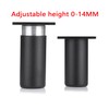 2 Inches Adjustable Replacement Furniture Leg, 4PCS Aluminum Alloy Replacement