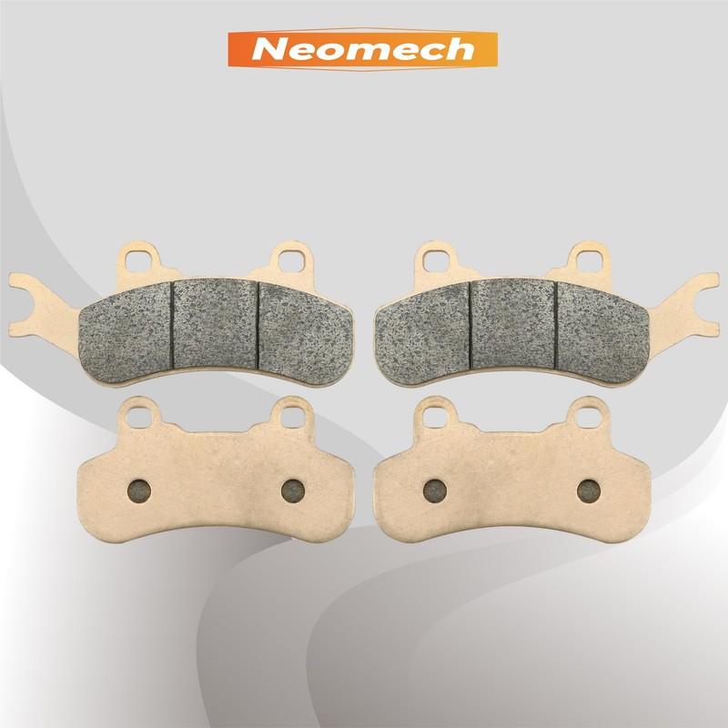 Neomech Front and Rear Sintered Brake Pads for Can Am