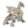 Mechanical Steampunk Dragon Sculpture Decorative Resin Dragon Statue for Bedrooms