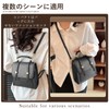 Aouduo Yomi Women's Backpack, 3-Way, Shoulder Bag, Mini Leather, Compact,
