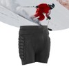 Hip Pad Protector Cotton Polyester EVA Adjustable Sports Padded Shorts
