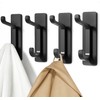 pickpiff Wall Hooks for Coat and Towel: 10LB Adhesive Door