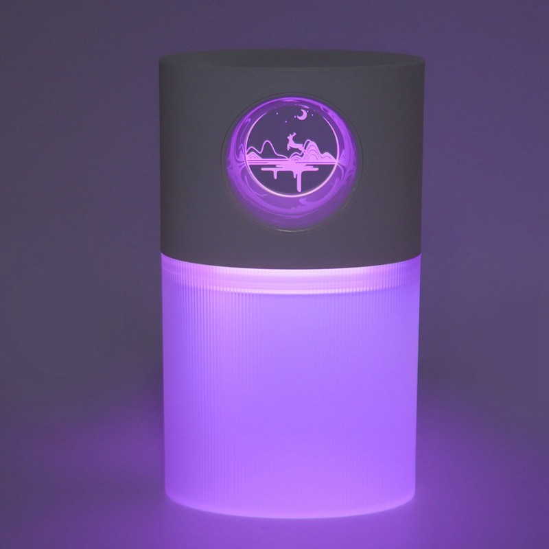 Mini Humidifier Quiet USB Rechargeable Fine Mist Portable Desktop Humidifier