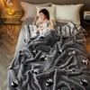 LGYKUMEG Heavy Korean Mink Blanket 71"X87", Fleece Plush Blanket for