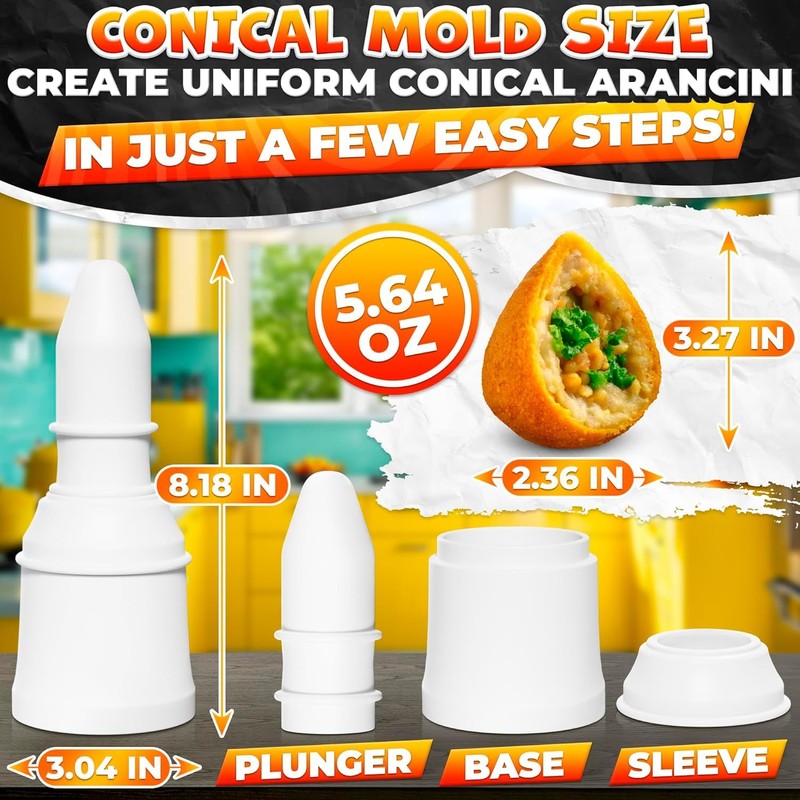 2Pcs Rice Ball Mold Mini Kitchen Decor Meat Ball Making