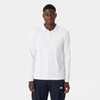 Helly Hansen Men's Crewline Ls Polo, White, M