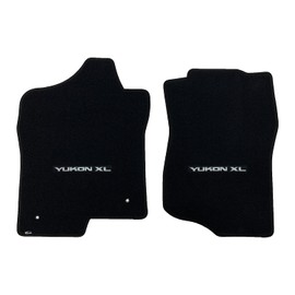 Lloyd Mats Custom-Fit Carpeted Floor Mats Premium Luxury Car Floor Liners for GMC Yukon XL 2007-2014 2Pc Set Charcoal