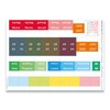 weekview Tabs - Grip Index for Calendar, Organiser and Planner,