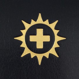 Luxury Faux Leather Dice Box/Rolling Tray - Cleric