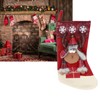Hanging Christmas Holiday Stockings Sock Gift Bag Hanging Pendant Christmas