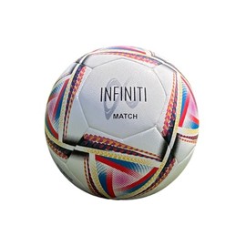 Samba Infiniti Match Football - White/Multi - Size 4-2024 Hybrid Ball Football Teams Schools Colleges