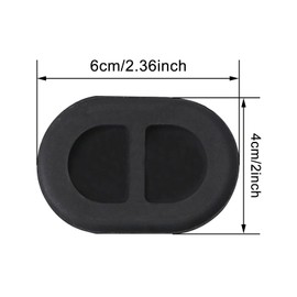 Aochuang 4 Pcs for Jeep Drain Plugs, Rear Floor Pan Body Plugs for 2014-2018 Jeep Wrangler JK & JL, Floor Rubber Replacement Plugs 4 Black Floor Pan Plugs 68194821AA