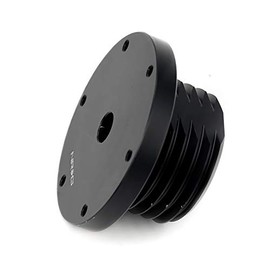 NRG Innovations NRG-SRK-TMH-BK Gaming Streering Wheel Short Hub Adapter 6x70mm Bolt Pattern, Black Body