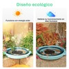 Bomba de Fuente Solar con 6 Boquillas, Fuente Solar Flotante,