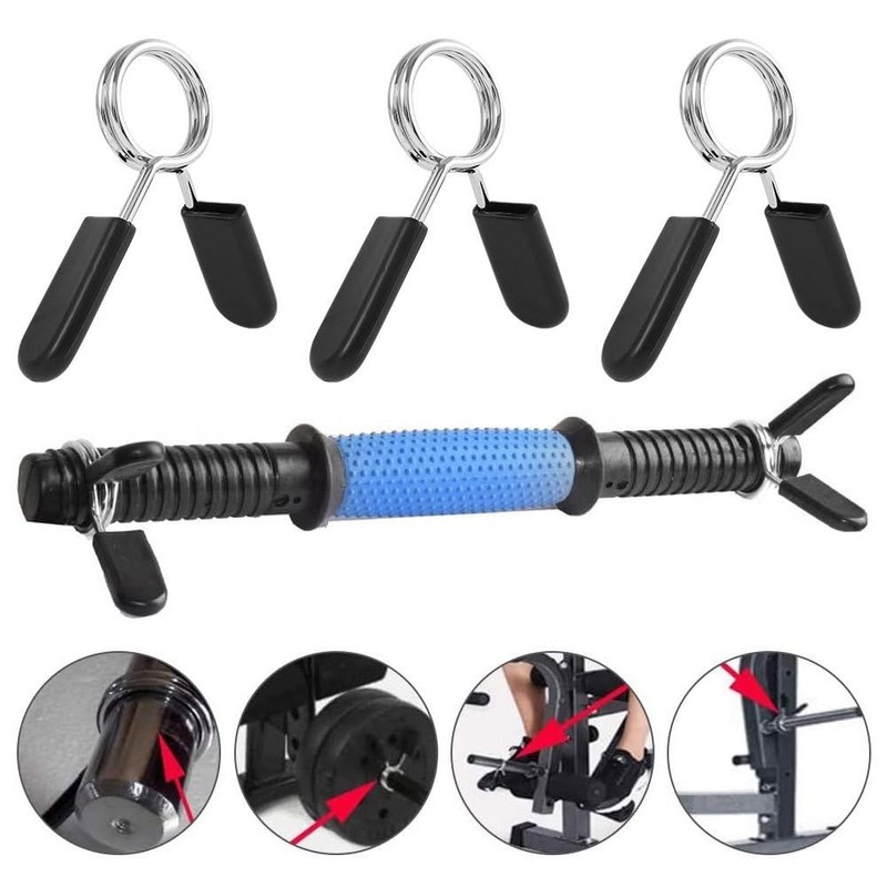 HualianMengxin Spring Clip Collars, 1 inch (25 mm) for Smooth
