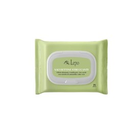 LEPO | Salviettine Struccanti Viso-Occhi con Estratto di Camomilla e Aloe Vera, Rimozione Delicata del Trucco per una Pelle Fresca e Idratata