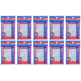 KMC Perfect Size Card Sleeves Mini [10 Packs]