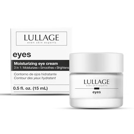 LULLAGE Eyes | Crema Hidratante de Contorno de Ojos | para Bolsas | Ojeras y Manchas Oscuras | 3 en 1 Hidrata - Suaviza - Ilumina |15ml