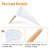 uxcell 2Pcs Coffee Pour Over Filters, Flannel Cloth Filter Bags