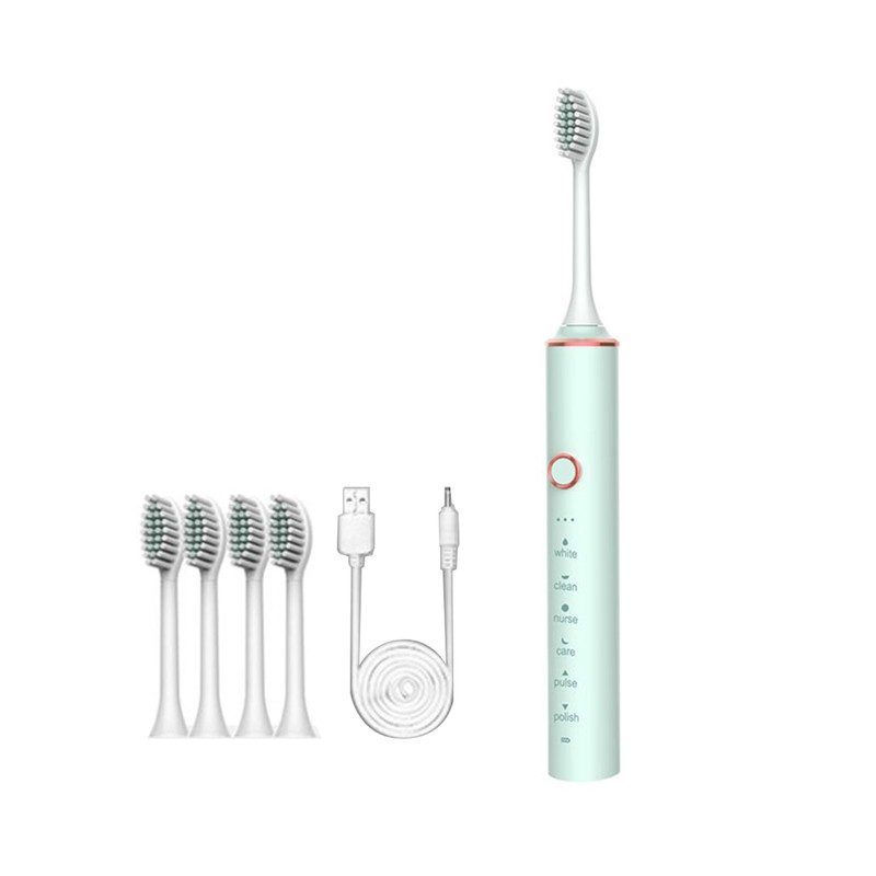 Electric Toothbrush Soft Bristle USB Charging Highly Efficient Sonic Electric