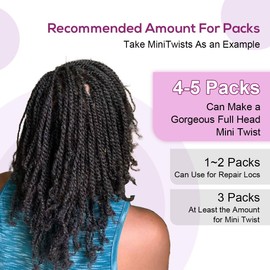 Sangtok 14 inch Afro Kinkys Bulk Human Hair, 100% 4C Human Hair for Dreadlock Extensions,Repair Locs,Mini Twists and Braids (50g/Pack), 350