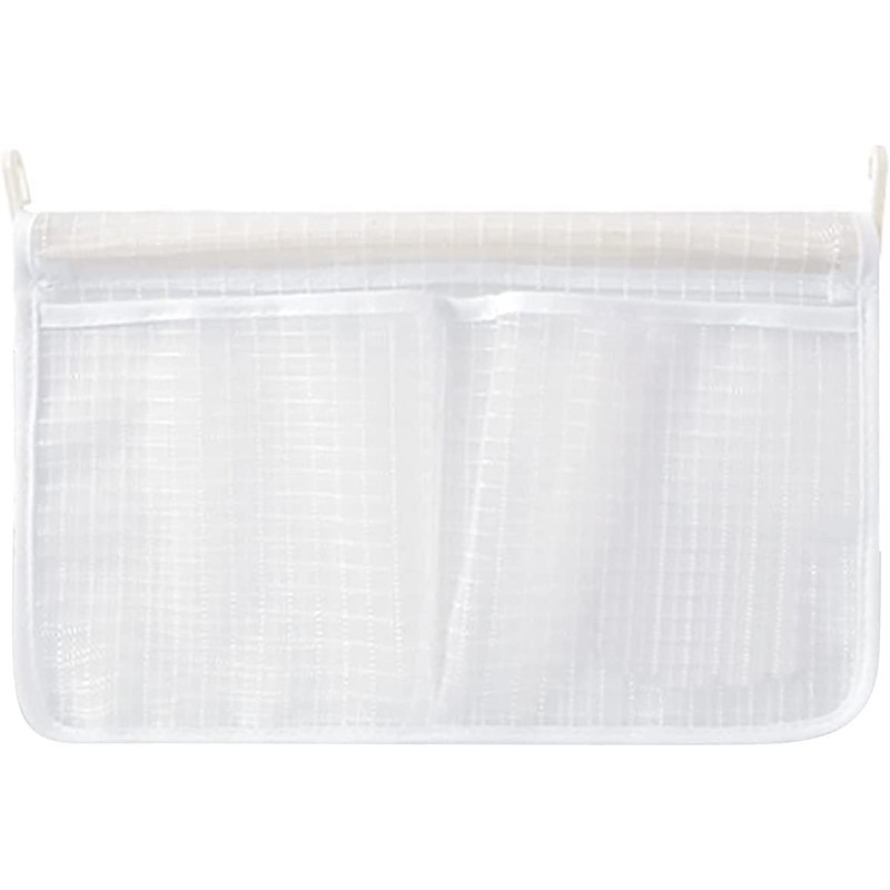 jiele Fridge Door Organiser with Connections, Refrigerator Door Mesh Bag