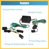 REPAIROCK 1 Set 118494 4-Pin Trailer Wiring Harness for Ford