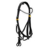 Aces Equine LEATHER ANATOMICAL HORSE BRIDLE DESIGNER PEARL BROWBAND WITH
