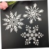 DOITOOL 1 Set Christmas Snowflake Metal Embossing Stencils Durable Cutting