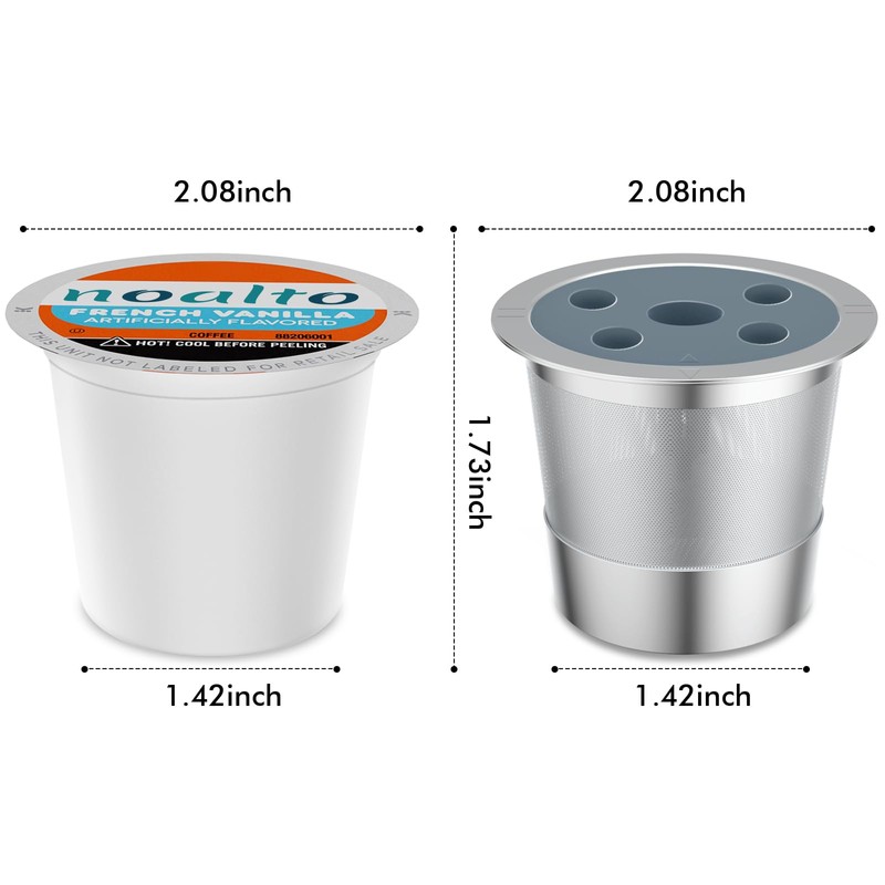 Reusable K Cups for Ke K Supreme Refillable K cups
